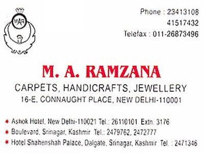 M.A. Ramzana Logo